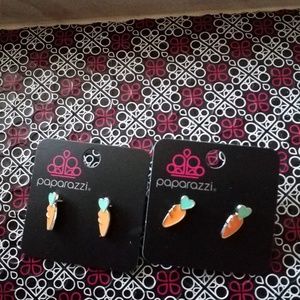 Paparazzi Girls Carrot Earrings